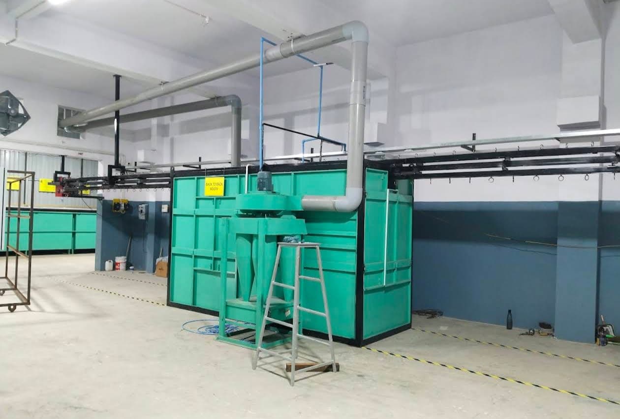 Surface Preparation & Cleaning line setup by INTIGRA Coatings